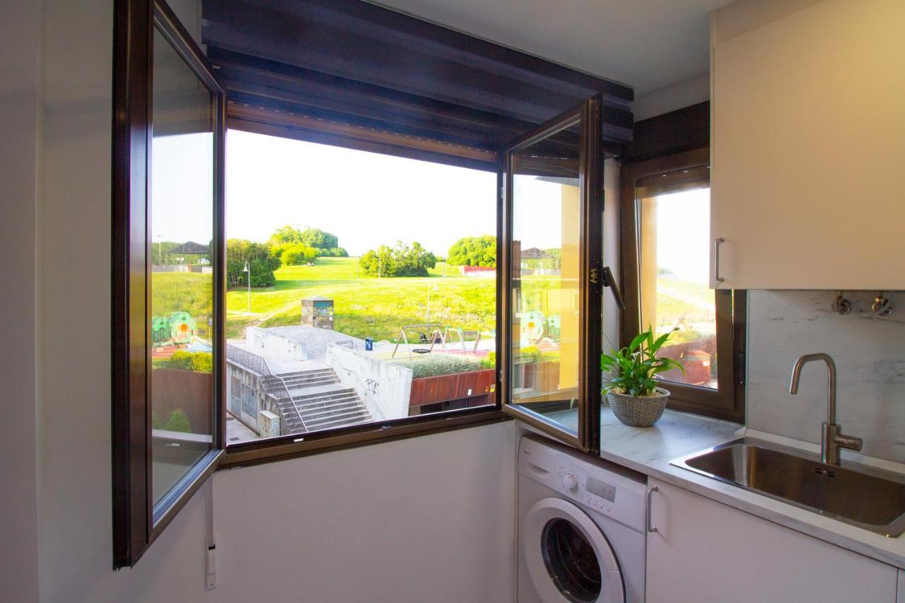 Loft En Gijon - Cimavilla Con Vistas Al Cerro Dış mekan fotoğraf
