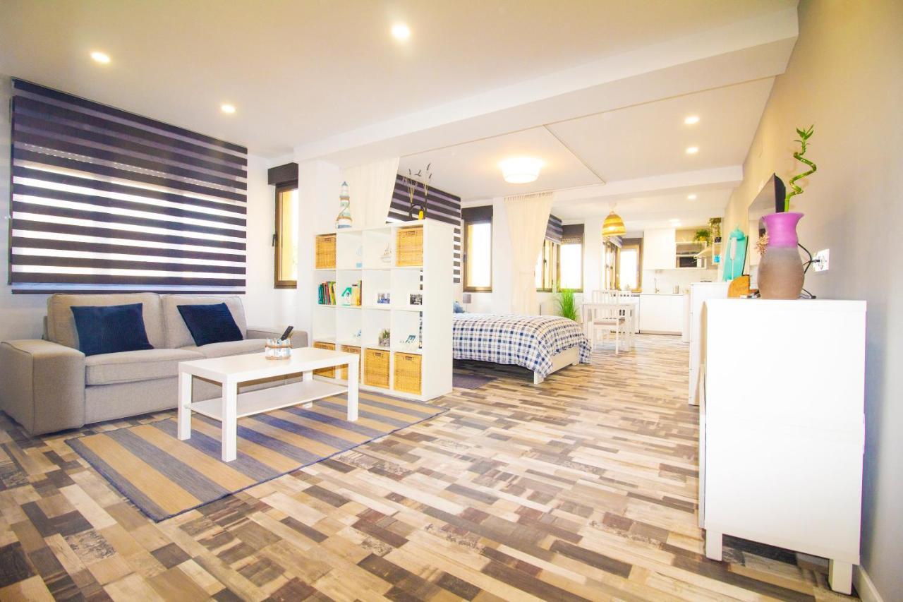Loft En Gijon - Cimavilla Con Vistas Al Cerro Dış mekan fotoğraf