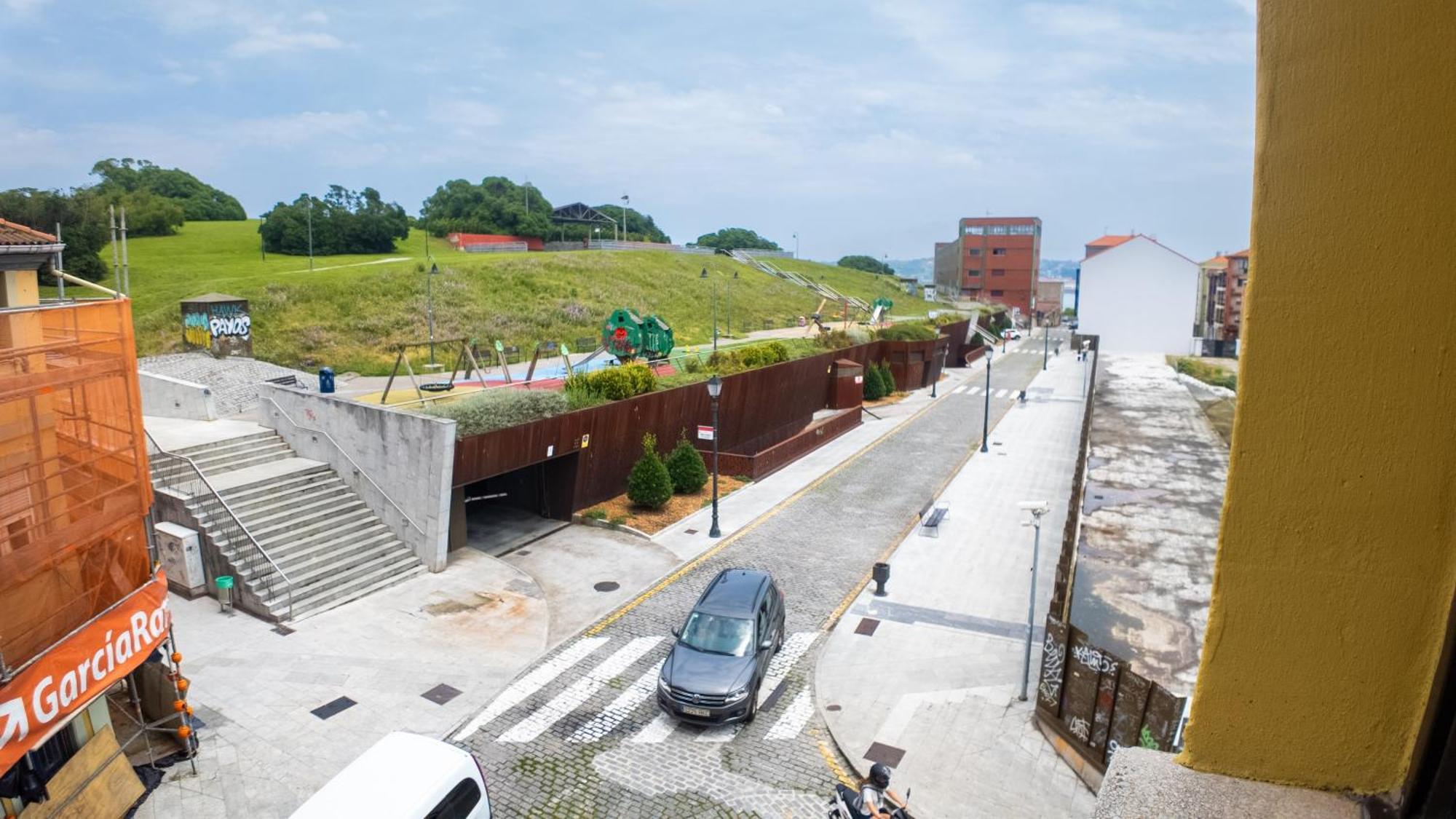 Loft En Gijon - Cimavilla Con Vistas Al Cerro Dış mekan fotoğraf
